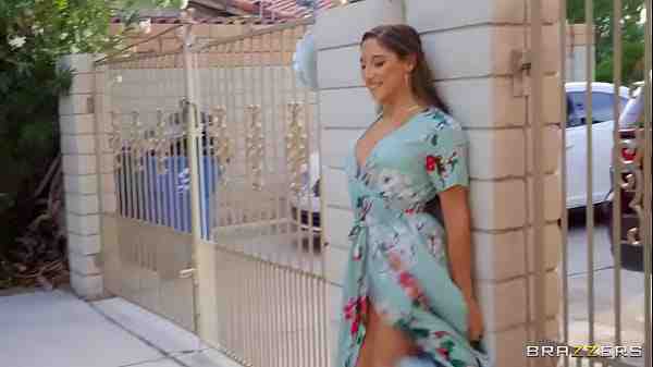 Sexy ABELLA DANGER hot garden Fucking with neighbour
