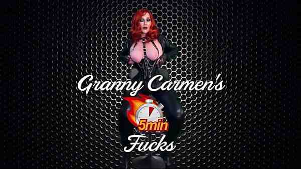 Granny Carmen: A Blue Angel’s Assisted Masturbation & Orgasms