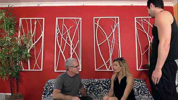 Cougar Wife Blaten Lee Rides a Another Dick in Front of Her Husband DTW7214