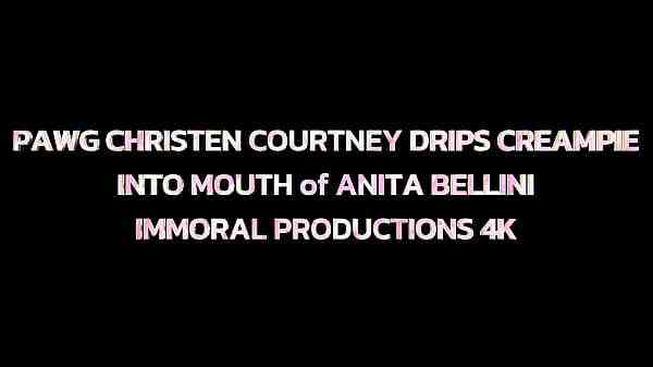 PAWG CHRISTEN COURTNEY DRIPS CREAMPIE INTO FACE of ANITA BELLINI – IMMORAL PRODUCTIONS 4K