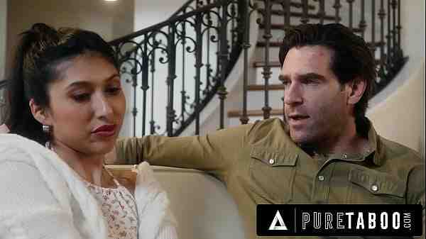 PURE TABOO Cunning Delivery Guy Becomes Petite Penelope Woods’s Stepfather For Her Virginity